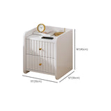 コンテンポラリーアクセントテーブルナイトスタンドアンティーク仕上げ引き出し引き出しベッドナイトスタンド