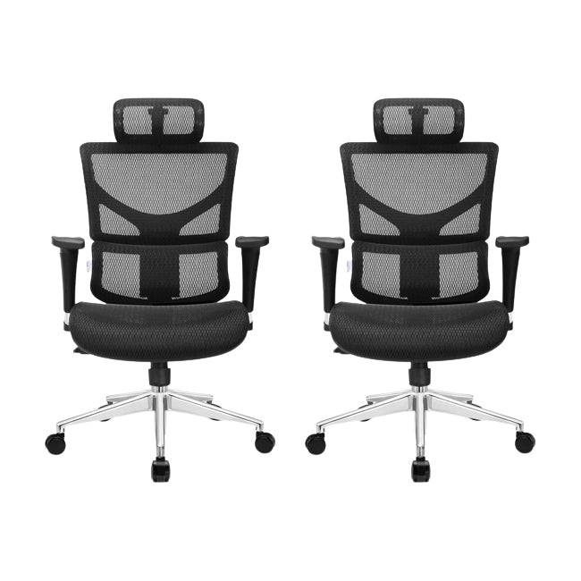 Silla moderna altura de asiento ajustable silla de oficina con ruedas