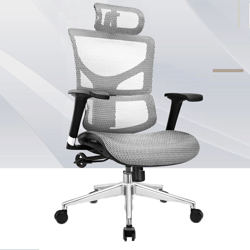 Silla moderna altura de asiento ajustable silla de oficina con ruedas