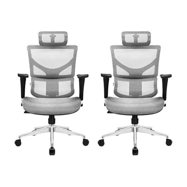 Silla moderna altura de asiento ajustable silla de oficina con ruedas