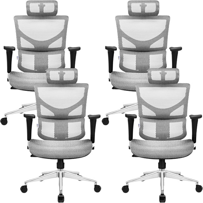 Silla moderna altura de asiento ajustable silla de oficina con ruedas