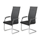 Modern Fixed Arms Office Chair Mesh-back Task Chair for Office