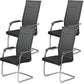 Modern Fixed Arms Office Chair Mesh-back Task Chair for Office