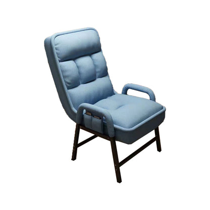 Eigentijdse armstoel verstelbare achterhoogte armstoel met gestoffeerd