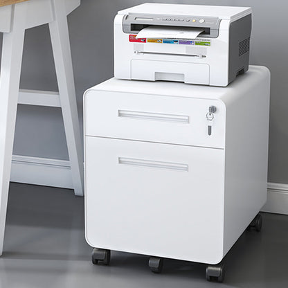 Archivo de archivos de acero contemporáneo Pedestal Pedestal Archiving con bloqueo y almacenamiento