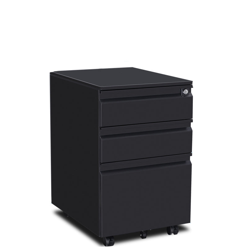 Archivo de archivos de acero contemporáneo Pedestal Pedestal Archiving con bloqueo y almacenamiento