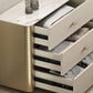 13.65-inch W Classic Glam Storage Chest Stone Storage Chest Dresser Clearhalo 'Bedroom Furniture' 'Dressers & Chests' 'dressers_chests' 'furn' 'furn_dressers_chests' 'Furniture' 6730455