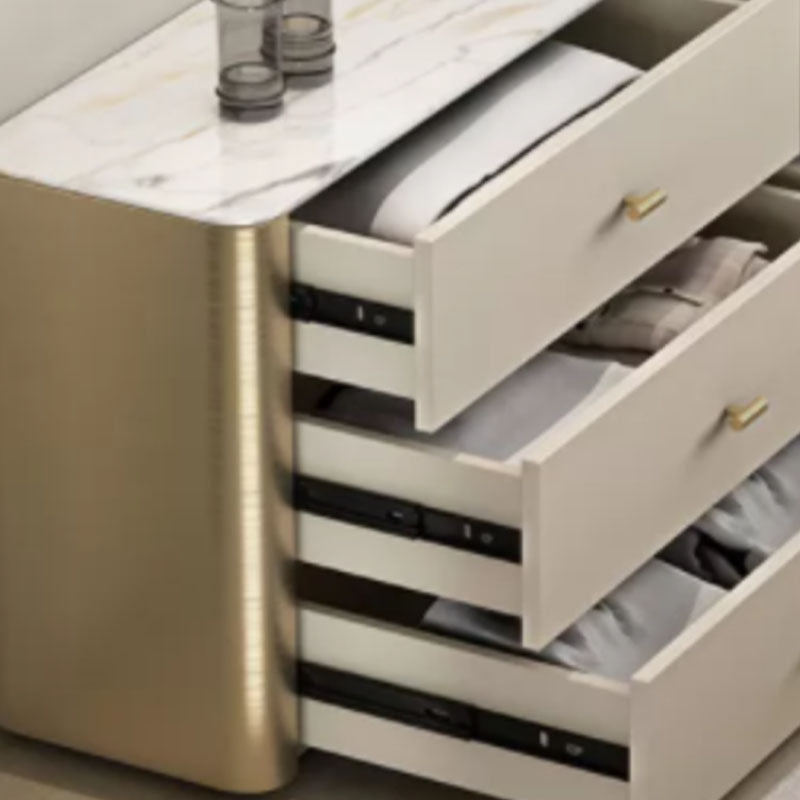 13.65-inch W Classic Glam Storage Chest Stone Storage Chest Dresser Clearhalo 'Bedroom Furniture' 'Dressers & Chests' 'dressers_chests' 'furn' 'furn_dressers_chests' 'Furniture' 6730455