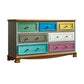 Nautical Bedroom Wooden Storage Chest Horizontal Chest with Drawers Blue Clearhalo 'Bedroom Furniture' 'Dressers & Chests' 'dressers_chests' 'furn' 'furn_dressers_chests' 'Furniture' 6730513
