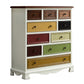 Nautical Bedroom Wooden Storage Chest Horizontal Chest with Drawers 34"L x 15"W x 37"H Beige Clearhalo 'Bedroom Furniture' 'Dressers & Chests' 'dressers_chests' 'furn' 'furn_dressers_chests' 'Furniture' 6730519