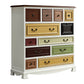 Nautical Bedroom Wooden Storage Chest Horizontal Chest with Drawers 41"L x 16"W x 43"H Beige Clearhalo 'Bedroom Furniture' 'Dressers & Chests' 'dressers_chests' 'furn' 'furn_dressers_chests' 'Furniture' 6730520