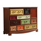 Nautical Bedroom Wooden Storage Chest Horizontal Chest with Drawers 47"L x 16"W x 35"H Nut-Brown Clearhalo 'Bedroom Furniture' 'Dressers & Chests' 'dressers_chests' 'furn' 'furn_dressers_chests' 'Furniture' 6730524
