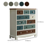 Nautical Bedroom Wooden Storage Chest Horizontal Chest with Drawers Clearhalo 'Bedroom Furniture' 'Dressers & Chests' 'dressers_chests' 'furn' 'furn_dressers_chests' 'Furniture' 6730532