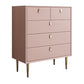 Commode de rangement en pierre Glam classique de 15,6 pouces de largeur avec 5/6/7/9 tiroirs