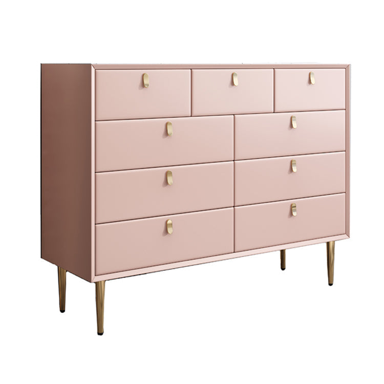 Commode de rangement en pierre Glam classique de 15,6 pouces de largeur avec 5/6/7/9 tiroirs