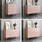 Commode de rangement en pierre Glam classique de 15,6 pouces de largeur avec 5/6/7/9 tiroirs