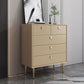 Commode de rangement en pierre Glam classique de 15,6 pouces de largeur avec 5/6/7/9 tiroirs