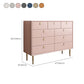 Commode de rangement en pierre Glam classique de 15,6 pouces de largeur avec 5/6/7/9 tiroirs