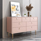 15.6-inch W Storage Chest Classic Glam Dresser with 5/6/7/9 Drawers