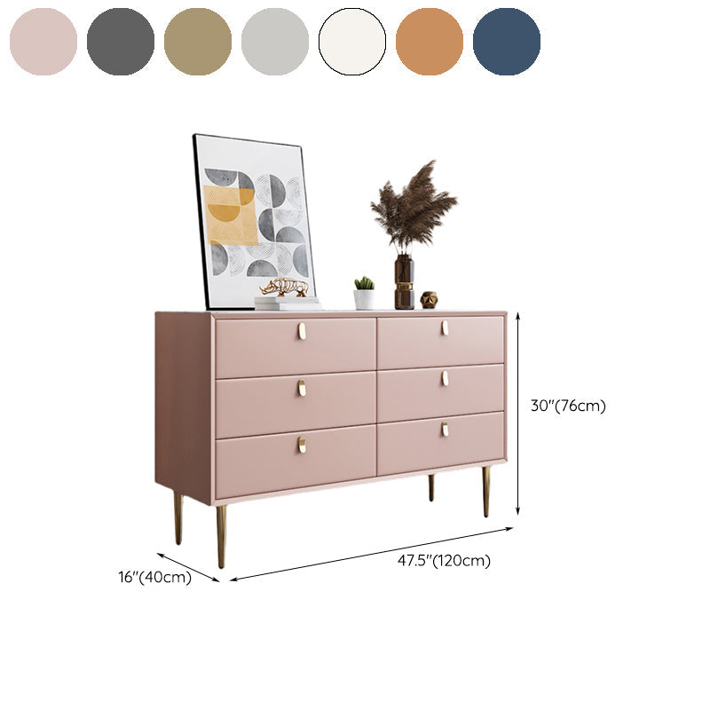 15.6-inch W Storage Chest Classic Glam Dresser with 5/6/7/9 Drawers