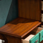 Coffre de rangement vertical en bois côtier pour lingerie, pour chambre à coucher