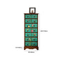 Coffre de rangement vertical en bois côtier pour lingerie, pour chambre à coucher