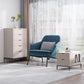 15.6-inch Width Contemporary Storage Chest Manufactured Wood Dresser Clearhalo 'Bedroom Furniture' 'Dressers & Chests' 'dressers_chests' 'furn' 'furn_dressers_chests' 'Furniture' 6730648