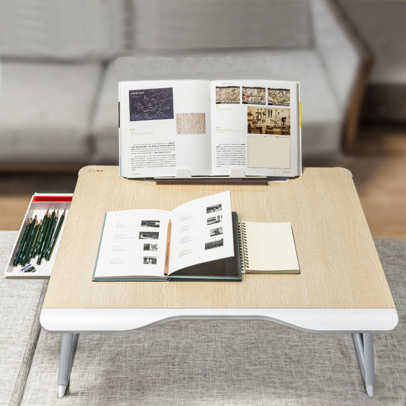 Zeitgenössischer gebogener Büro -Schreibtisch Schlittenschreiber mit Metallbeinen