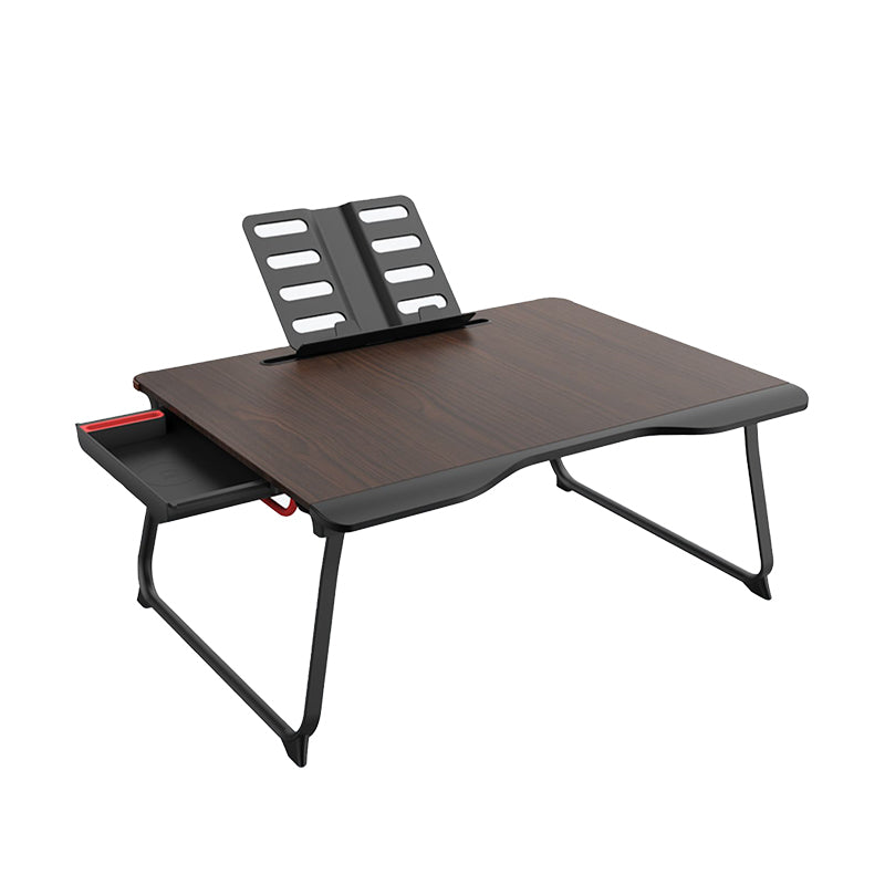 Zeitgenössischer gebogener Büro -Schreibtisch Schlittenschreiber mit Metallbeinen