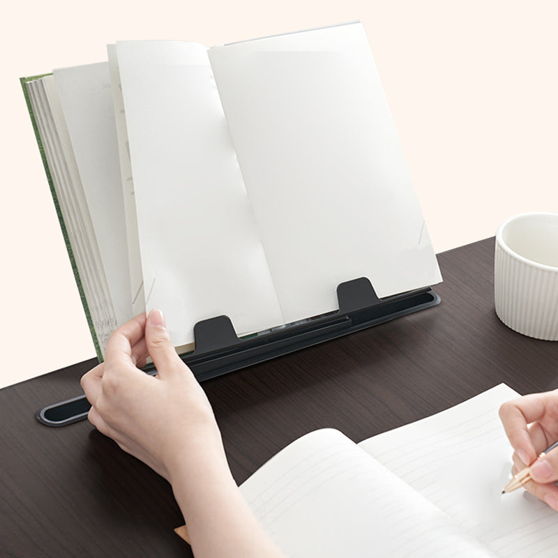 Scrivania di scrittura pieghevole contemporanea scrivania in slitta curva con gambe metalliche