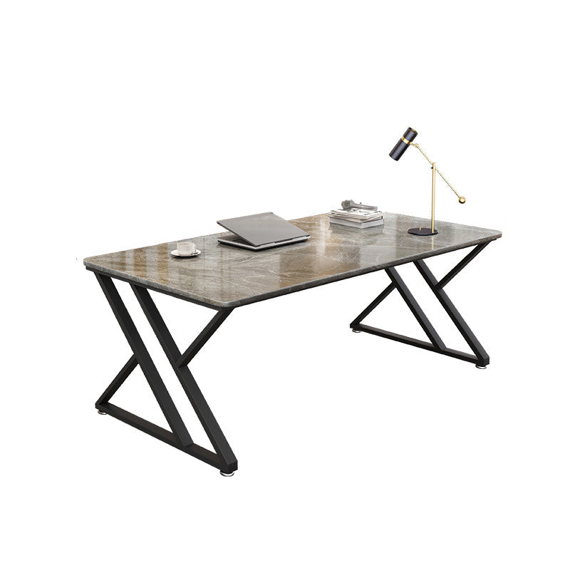 29.53 "Tall Stone Office Desk Sled Base rechthoekig schrijfbureau