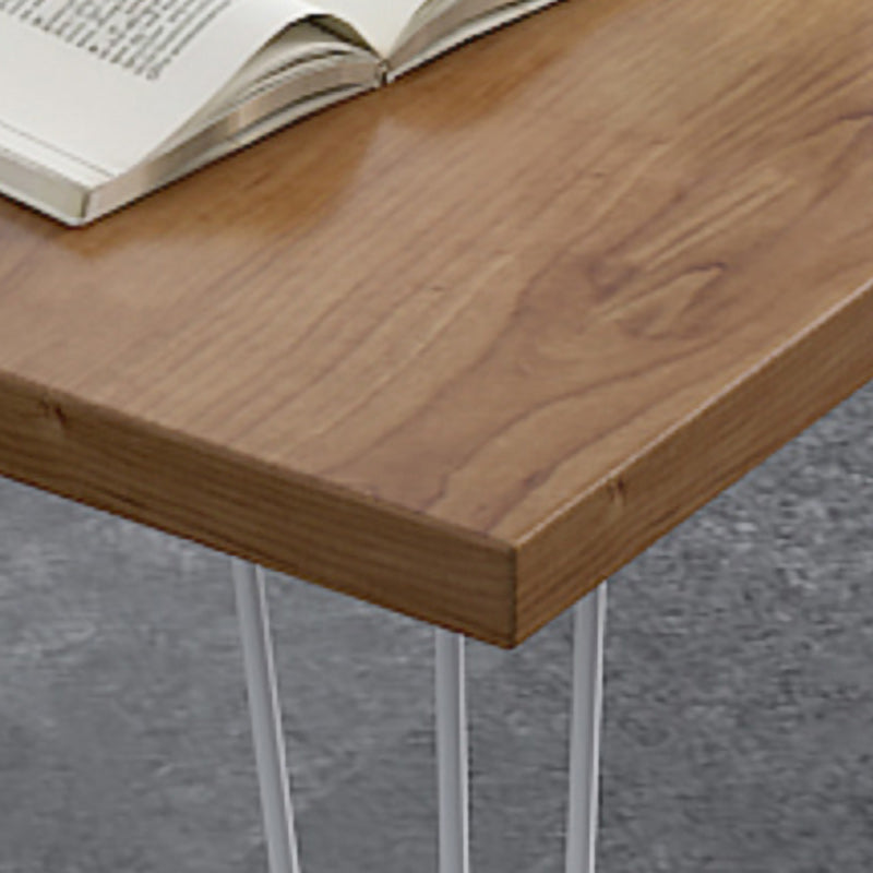 Rechteckig geformte Büro -Schreibtische reversibler natürlicher Schreibtisch für Büro