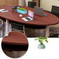 Manufactured Wood Office Desk Contemporary Oval Writing Desk Clearhalo 'furn' 'furn_office_desk' 'Furniture' 'Office Desks' 'Office Furniture' 'office_desk' 6731617