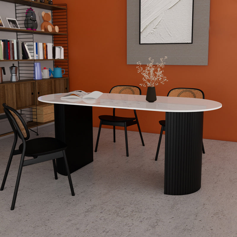 Bureau de bureau contemporain Bureau d'écriture en pierre pour chambre à la maison