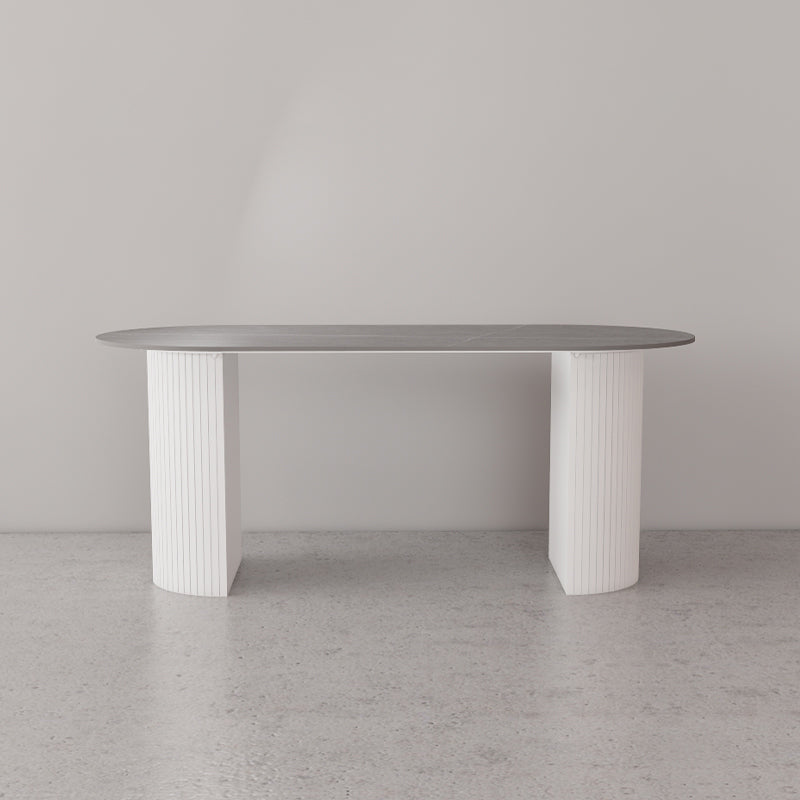 Bureau de bureau contemporain Bureau d'écriture en pierre pour chambre à la maison