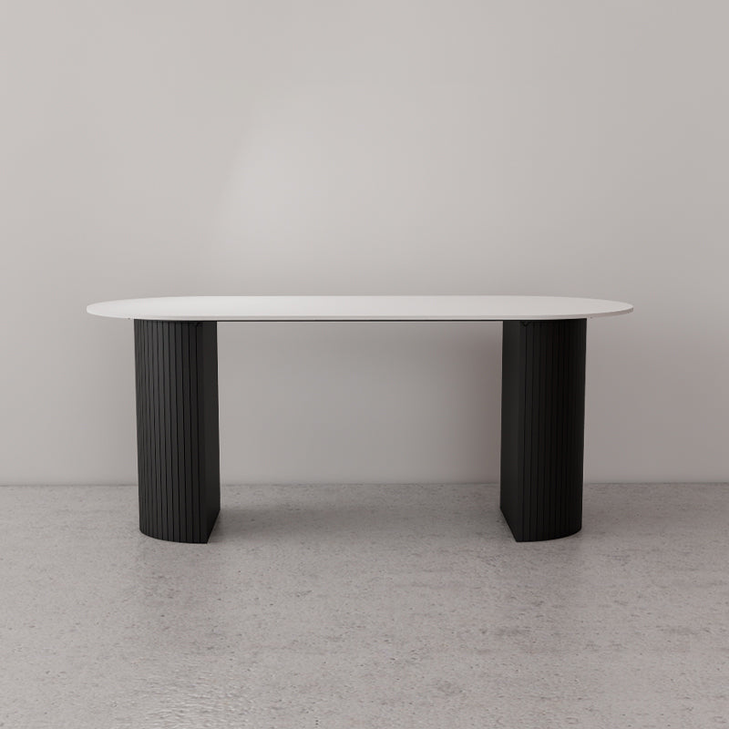 Bureau de bureau contemporain Bureau d'écriture en pierre pour chambre à la maison