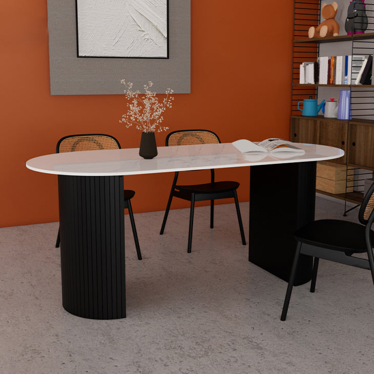 Bureau de bureau contemporain Bureau d'écriture en pierre pour chambre à la maison