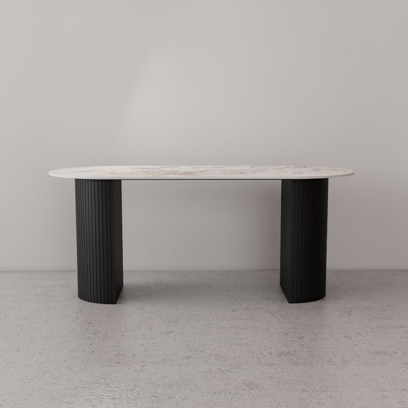 Bureau de bureau contemporain Bureau d'écriture en pierre pour chambre à la maison