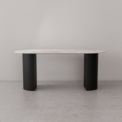 Bureau de bureau contemporain Bureau d'écriture en pierre pour chambre à la maison