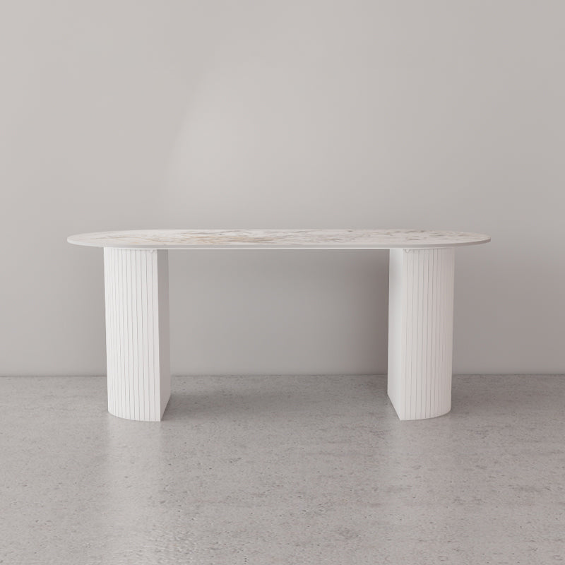 Bureau de bureau contemporain Bureau d'écriture en pierre pour chambre à la maison