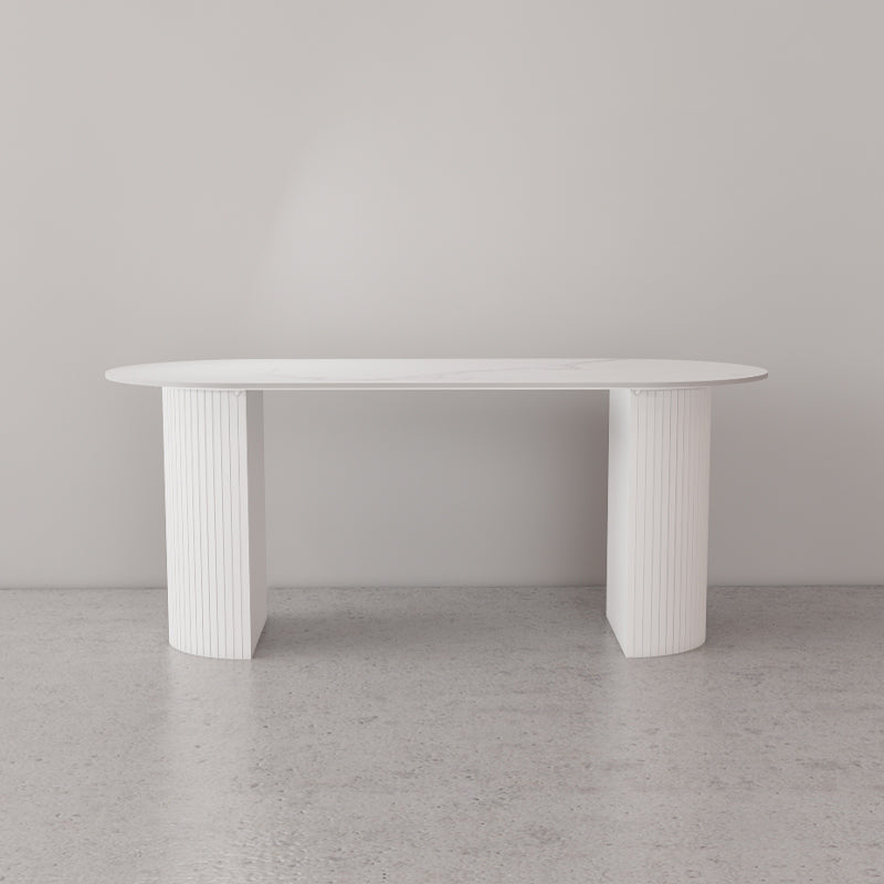 Bureau de bureau contemporain Bureau d'écriture en pierre pour chambre à la maison