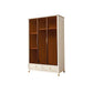 Gabinete de vestuario de madera de goma armario moderno de armario blanco con piernas