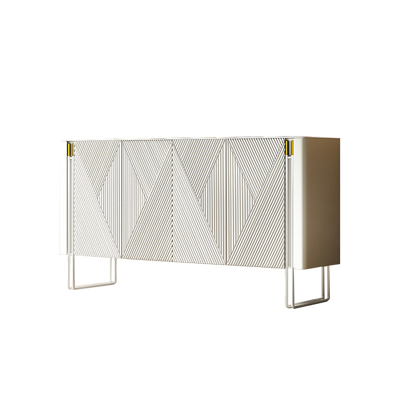 Cuffet da pranzo in pietra moderna e contemporanea con armadi