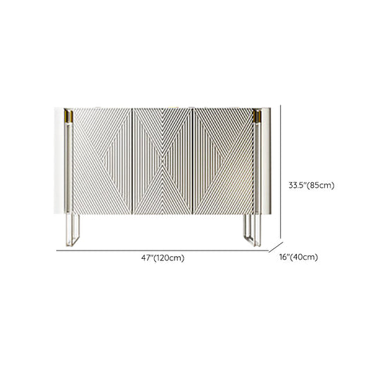 Cuffet da pranzo in pietra moderna e contemporanea con armadi