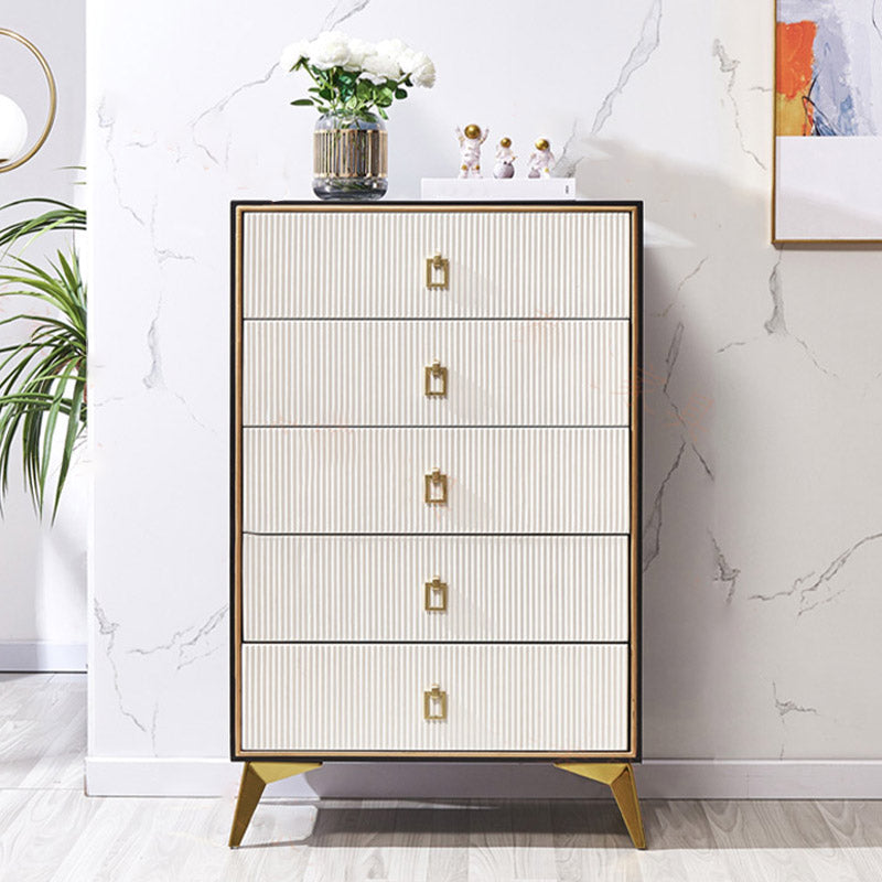 Tavolo da buffet in legno tavola laterale in stile moderno con armadi e cassetti