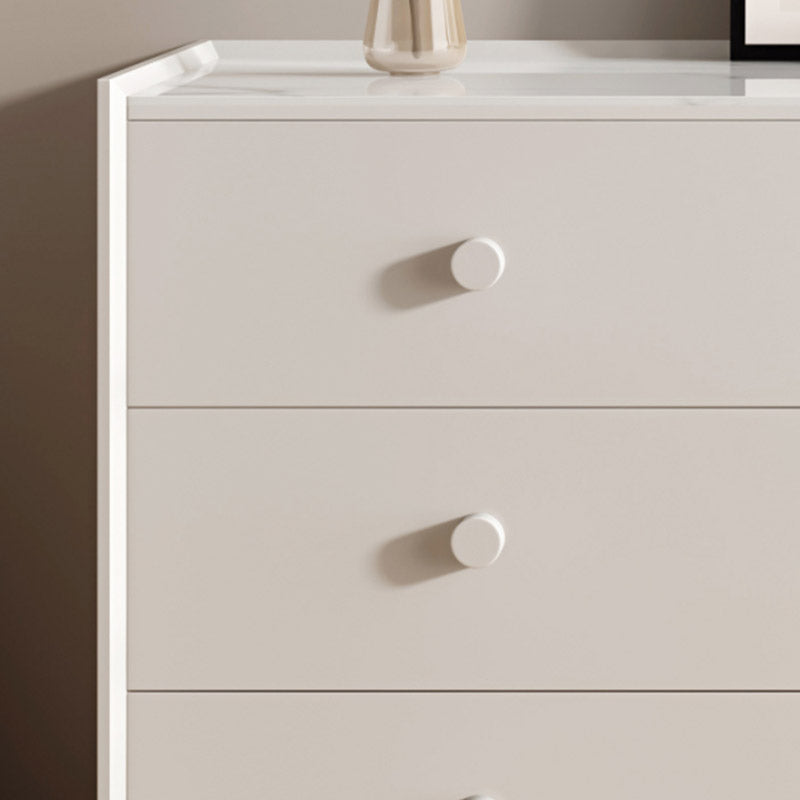 Buffet de restauration en pierre de crénza moderne et contemporain avec armoires et tiroirs