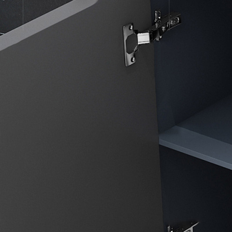 Buffet di pietra di credenza moderna e contemporanea con armadi e cassetti