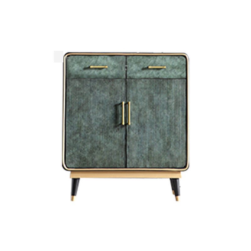 Buffet de restauration en pierre de crénza moderne et contemporain avec des tiroirs et des armoires