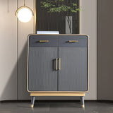 Buffet de restauration en pierre de crénza moderne et contemporain avec des tiroirs et des armoires