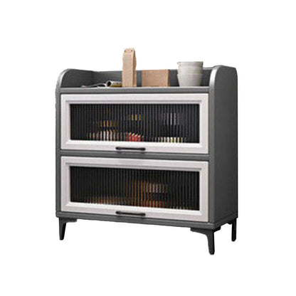 Technischer Holz Sideboard Küche Sideboard mit offener Lagerung